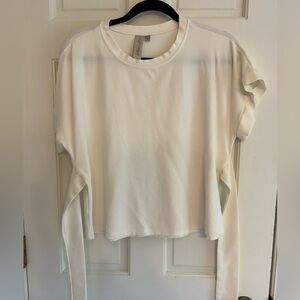 Evereve Allison Joy Off-White Short Sleeve Tee